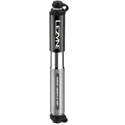 Lezyne Grip Drive HP Medium Minipumpe - Silber