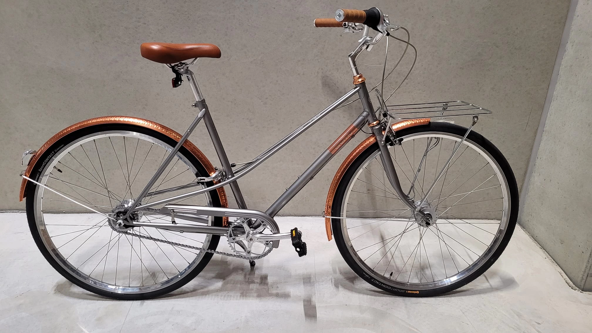 Caferacer Lady Doppio 7 - Grau 4 Caferacer Lady Doppio 7 - Grau – Bild 2