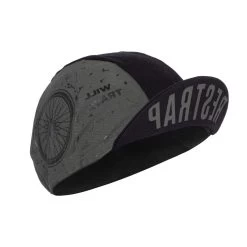 Restrap Will Travel For Gravel Racecap - Schwarz/Grau