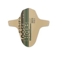 LOOSE RIDERS Mudguard Retro Sand - Beige/Grün