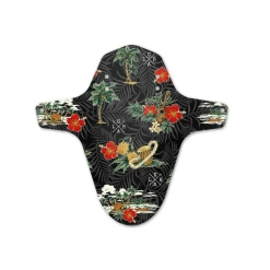 LOOSE RIDERS Mudguard Aloha Black - Schwarz/Grün