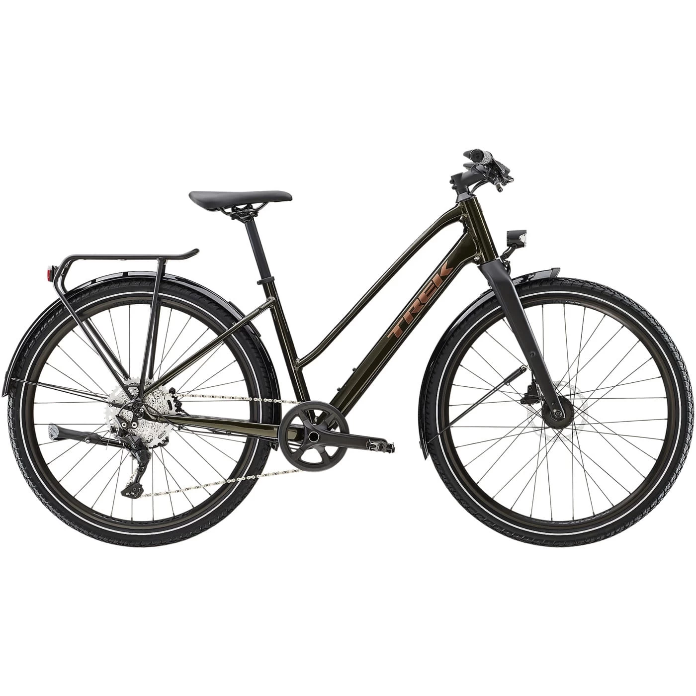 Trek Dual Sport 3 Equipped Damen Gen 5 Black Olive 3 Trek Dual Sport 3 Equipped Damen Gen 5 Black Olive